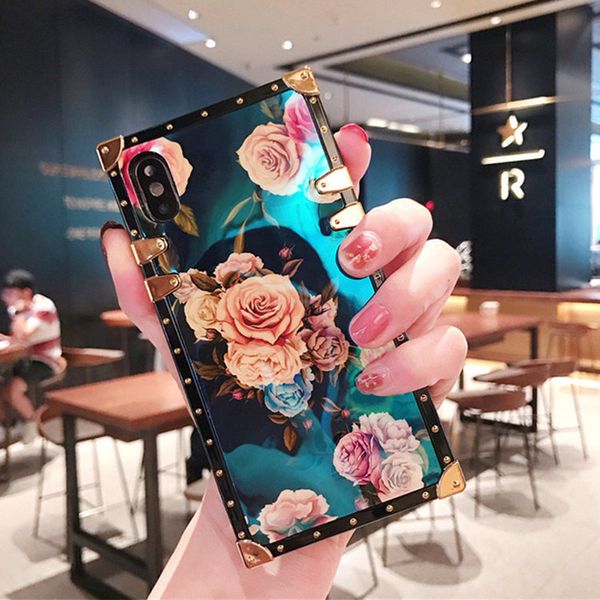 Étuis de téléphone portable adaptés au 13 pro, style chinois, fleur, lumière bleue, lanière de messager, nouvelle housse de protection p40pro