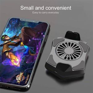 Mobiele Telefoon Koeler Ventilator Houder Koelpad Gamepad Android Gaming Shooter Mute Radiator Controller Heat Sink Universal Port