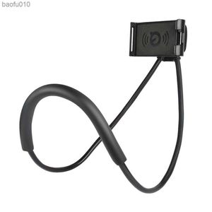 Support de téléphone portable suspendu cou paresseux support de téléphone portable accessoire téléphone intelligent universel flexible 360 degrés téléphone portable Holde L230619