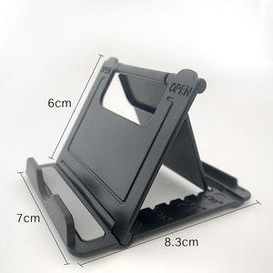 Mobile Phone Holder Table Desktop Stand Plastic Desk Mount Candy Color Mini Portable Holder Universal Bracket For Smartphone