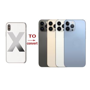 Mobile Phone Housings for iPhone x to 13 back housing With Logo with flex DIY phone Housing