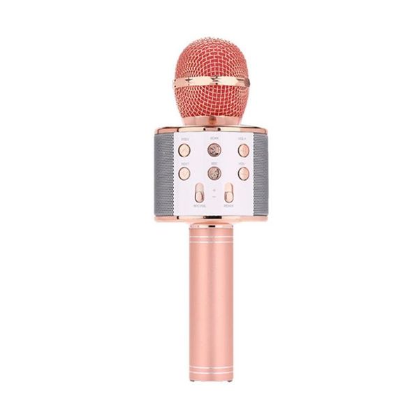 Téléphone portable K Song Treasure All People Microphone sans fil pour la maison Sing Livré avec des microphones Audio One