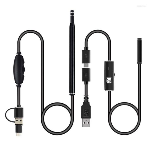 Caméra d'endoscopie USB OTG pour téléphone portable, objectif 5.5mm/7mm, Endoscope étanche T3LB