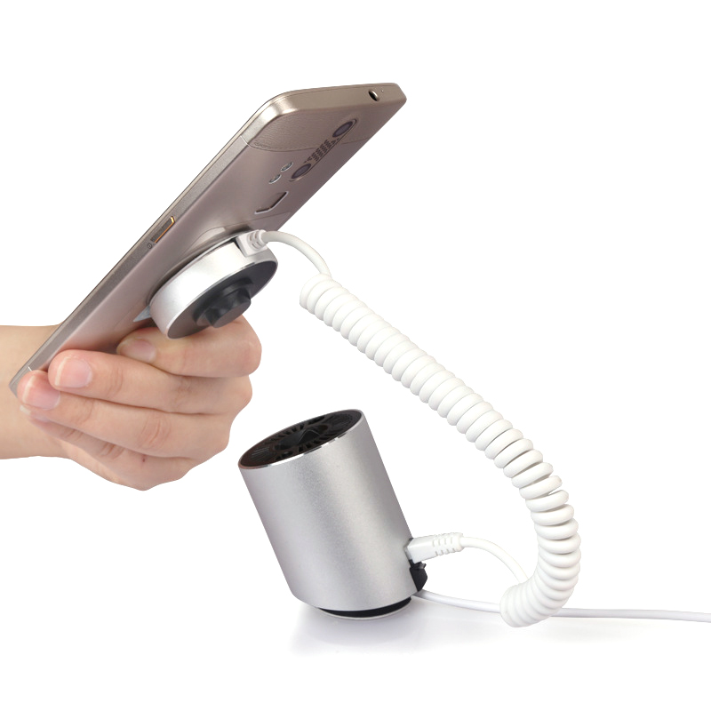 Telefon komórkowy stojak na alarmowy smartfon urządzenie antykradzieżowe uchwyt na wyświetlacz systemu alarmowego ankietowego telefonu komórkowego
