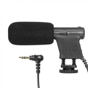 Microphone à condensateur SLR pour téléphone portable caméra à chaussures chaudes Vlog micro enregistrement photographie professionnelle lampe de poche Microphone