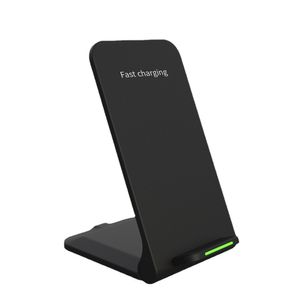 Support pliable vertical de chargement sans fil pour téléphone portable, charge rapide 15W, chargeur sans fil de bureau, peut être chargé horizontalement