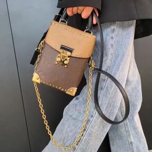 Sac mobile sac de haute qualité Femmes Mini Sacs d'épaule des concepteurs de luxe Fleurs de sac à main