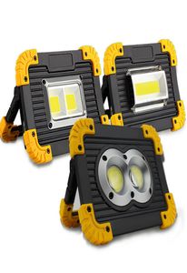 Mobile Power Lampe LED Portable Spotlight LED Travail Light RECHARGable 18650 Batterie Extérieur Lumière pour la chasse LED Camping LED LATERN 5986053