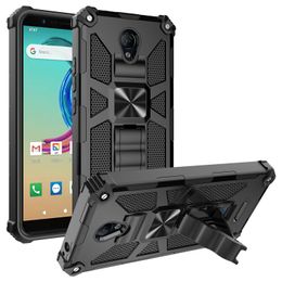 MobilePhone Housings voor ATT Fusion Z Back Cover Case voor Wiko Ride 2 U520 Autohouder Standstand 3 in 1 mobiele telefoonbehuizing