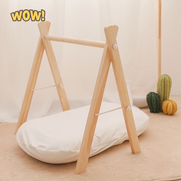 Móviles # 1 Juego de madera para gimnasio, estructura sensorial nacida, sonajero, mordedores, juguetes para bebés, regalos de lactancia para bebés, accesorios para cochecito hechos a mano 230919