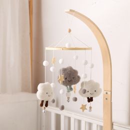 Mobiles # Baby Cloud Rammelaars Crib Mobiles Speelgoed 012 Maanden Bel Muziekdoos geboren Bed Peuter Carrousel Voor Speelgoed Gift 230608