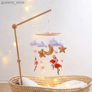 Mobiles# Baby Crib Mobiel houten bed bel rammelaar speelgoed vilt