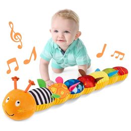 Móviles # Bebé Sonajero Juguetes Musical Relleno Animal Felpa Eonal Juguete sensorial interactivo para bebés pequeños Regalos nacidos 231026