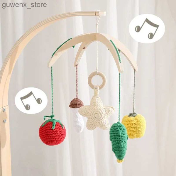 Móviles# baby rattles cunas móviles juguetes 0-12 meses musical Cuna recién nacida campana crochet fruta teher estelar anillo de timbre regalo Y240415y2404171b8a
