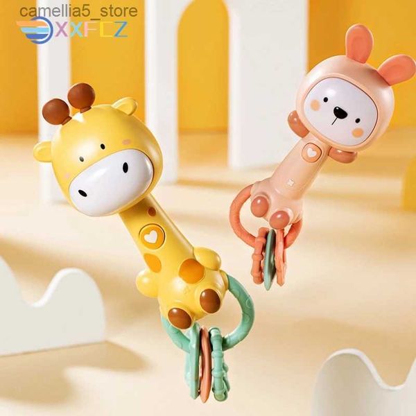 Mobiles # Bébé Hochets Jouets d'un an pour 0 12 24 mois Garçon Fille Cadeau Juguetes Bebe Jouets de dentition doux Animal mignon Enfant en bas âge Mobiles Q231017