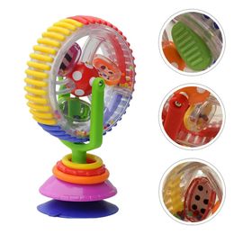 Mobiles bébé rotatif grande roue hochet avec ventouse jouet de développement précoce jouet d'alimentation drôle pour bébés et tout-petits 231016