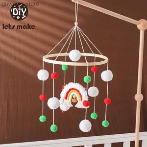 Mobiles # Christmas Baby Rattle Toy 0-12 mois Mobile en bois sur le lit NOUVEAU NOUVEAU BOX LED BELL