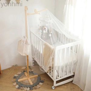 Mobiles# Vloer Stand Crib Mobile Arm voor baby kwekerij Bewegbare baby mobiele hanger met sterke haakbedbellen houder D240426