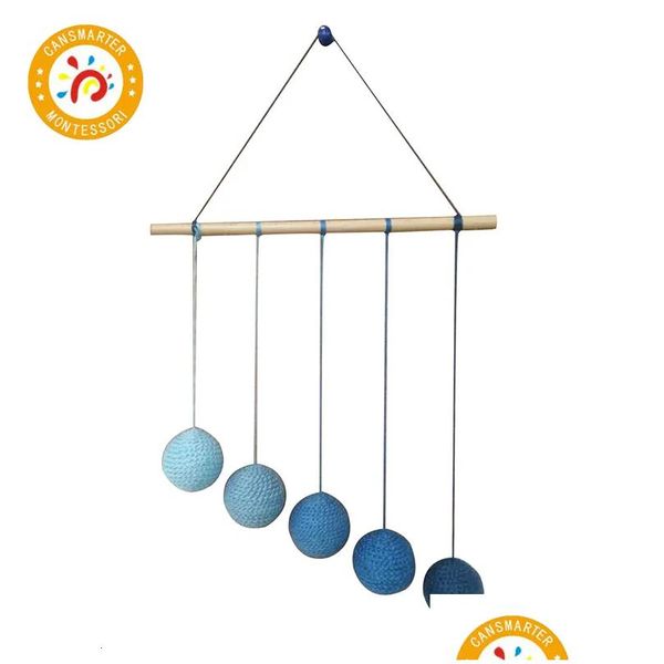 Mobiles montessori mobile bricolage visuel pratiques charme naissance naissance bébé gradient colore pâte balle suspendue gobbi danseur munari 230520 drop déliv othg3