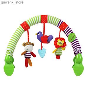 Mobiles # Nouveau suspension en spirale Porte-poussette Lathe toys toys siège auto lit bébé jeu voyage bébé toys