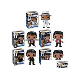 MOBILES# POP Beat It Michael Music Star PVC Actie Figuur Collection Model Kinderen Toys For Kids Birthday Gift C1118 Drop Delivery DHE7P