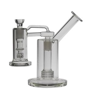 Matrix sidecar bong Hookahs cage à oiseaux perc Dab rig Avec Ash Catcher Vaporizer Joint size14.4mm / 18.8mm Saml Glass Vapor PG3012