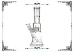 Mobius Glass Clear Bongs Nano avec matrice perc 13inches Bubbler Bong Water Pipes 18 mm Pipe Dome Birdcage Percolateur DAB RIGS Recyc8797605