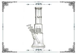 Mobius Glass Clear Bongs Nano con matriz Perc 13 pulgadas Bubbler Bong Water Tipes 18 mm Tipe Dome Percolator Percolator Dab Rigs Recyc8797605