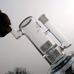 Mobius Matrix side-car bang en verre cage à oiseaux perc verre Bong verre épais conduites d'eau pour fumer Joint Famale taille 18.8mm