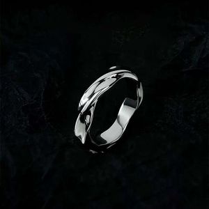 Mobius Ring Mens Style cool personnalisé simple index simple bijoux unique