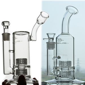 Narguilés Bongs d'eau Mobius Stereo Matrix perc Heady Rigs Lunettes Bong Tuyaux de fumée Recycler Plate-forme pétrolière Tuyau d'eau