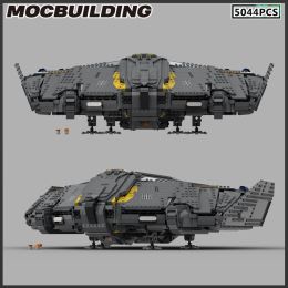 MOC Building Block Battleship Heavy Space Ship 1: 250 Modèle à échelle DIY Bricks Cadeaux de Noël Assemblez les jouets présents