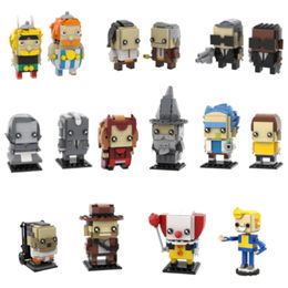 MOC Game Movie Series Brickheadz Actie Figuur Bouwstenen Bouwblokken Creatief Model Set vrienden Toys For Children Gifts 220715