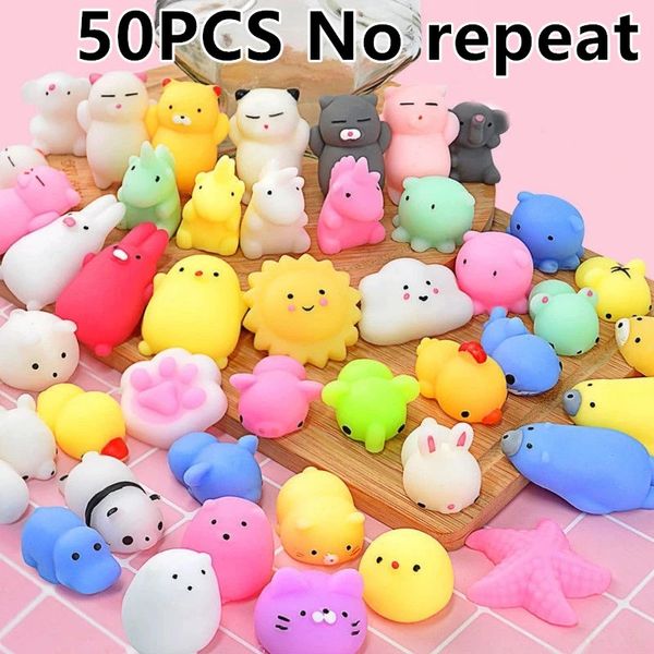 Squishies mochi kawaii anima jouets squishy pour enfants l'antistess ball compree fête favorise stress relief mignon cadeaux d'anniversaire 240415