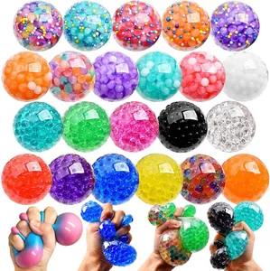 Mochi Squishy Toys Bead Ball 4,5 cm Bola de uva pellizco Bola de agua juguetes de descompresión relajarse aliviar la presión bola