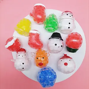Mochi Squishy Toys Navidad gotas de agua descompresión ventilación pellizco bola de cuentas Kawaii Squishies pellizco juguetes