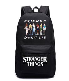 Mochila 2021 Friends Don't Lie Stranger Things Sac Sac pour enfants 8 couleurs Sac à dos de mode garçons filles adolescents écoliersbag1780538