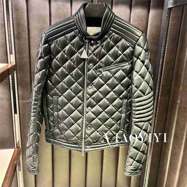 Manteau en duvet pour hommes, nouvelle veste de moto Lingge Slim Fit, achat européen Zancara
