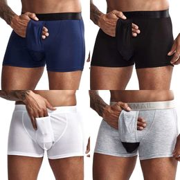 Modal Jockmail Men's Underwear Boxershorts Mesh Scrotum Care Capsule Fund