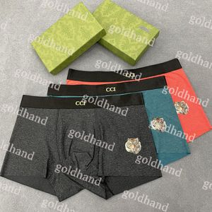 Modal Underpants Designer Heren Ademende Boxers Merk Brief Gedrukt Ondergoed Sexy Heren Slips