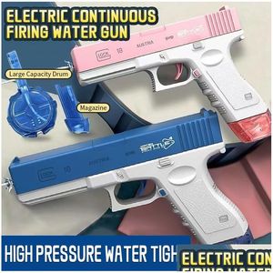 Modus accessoires Nieuw waterpistool elektrisch pistool schietmodel speelgoed FL Matic Summer Beach voor kinderen jongens meisjes ADT's S2013 Drop levering Dhoul