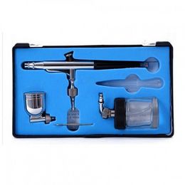 Accessoires Onderdelen Model 134 Airbrushset Dubbelwerkende trekker Luchtverfbediening Met 7cc 22cc cup 0,3 mm tipzijde