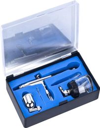 Model 134 Airbrush -set DoubleAction Trigger AirPaint -regeling met 7cc22cc Side Cup 03mm Tip zijdevoeding4447289