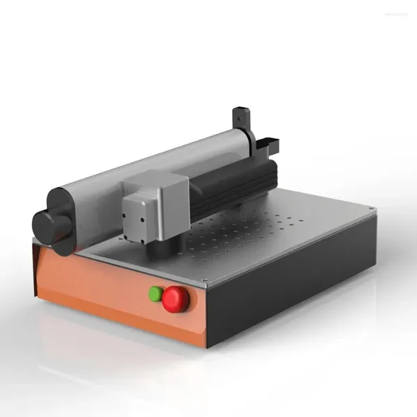 Modèle de gravure laser portable modèle 20W 30W pour le clavier à anneau métallique Marquage en fibre en acier inoxydable