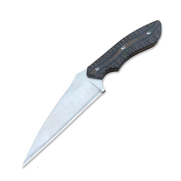 Modèle 2388 2,9 pouces 8cr13mov Blade survie extérieure Blade fixe G10 Manche de camping Tactical Couteau avec gaine Kydex
