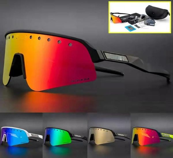 Modelo 9465B Eyewear Sports Aluthor Sports lentes polarizadas negras Ciclismo Gafas de sol MTB Combas para bicicletas para hombres y mujeres 3 lentes con paquete completo9530323