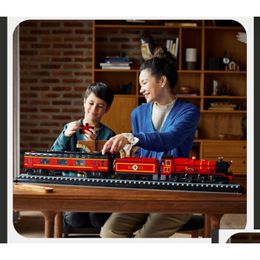Kits de construction de modèles Lepin pour Adts Hyde Owl Wei Train Blocs de construction Herry Build Block Brick Toy Set Ameublement Modèle de Noël Dhg4E