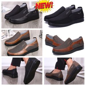 Modèle formel Designer GAI robe chaussures Mans chaussures noires points orteils costume de banquet hommes affaires talon designer chaussures EUR 38-50 softs