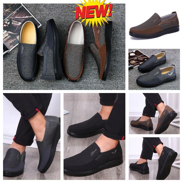 Modelo Diseñador formal GAI Zapato de vestir deportivo Hombre Negro Marrón Puntas de zapato Punta redonda Traje de banquete para fiesta Hombres Zapatos de diseñador de tacón de negocios EUR 38-50 Clásico suave