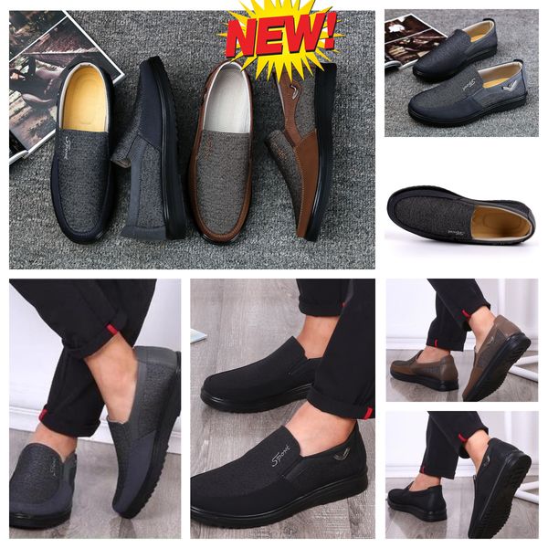 Modelo Diseñador formal GAI Deporte Zapato de vestir Hombre Negro Marrón Zapato Punta Punta Fiesta Banquete Traje Hombres Diseñadores de tacón de negocios Zapatos EUR 38-50 Clásico suave